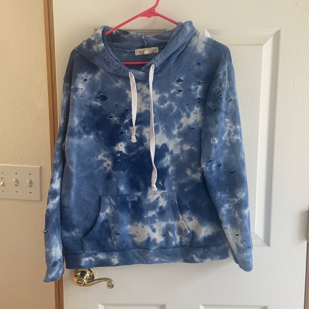 Tie dye holy hoodie